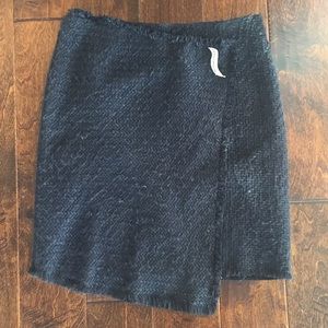 Black Tweed skirt